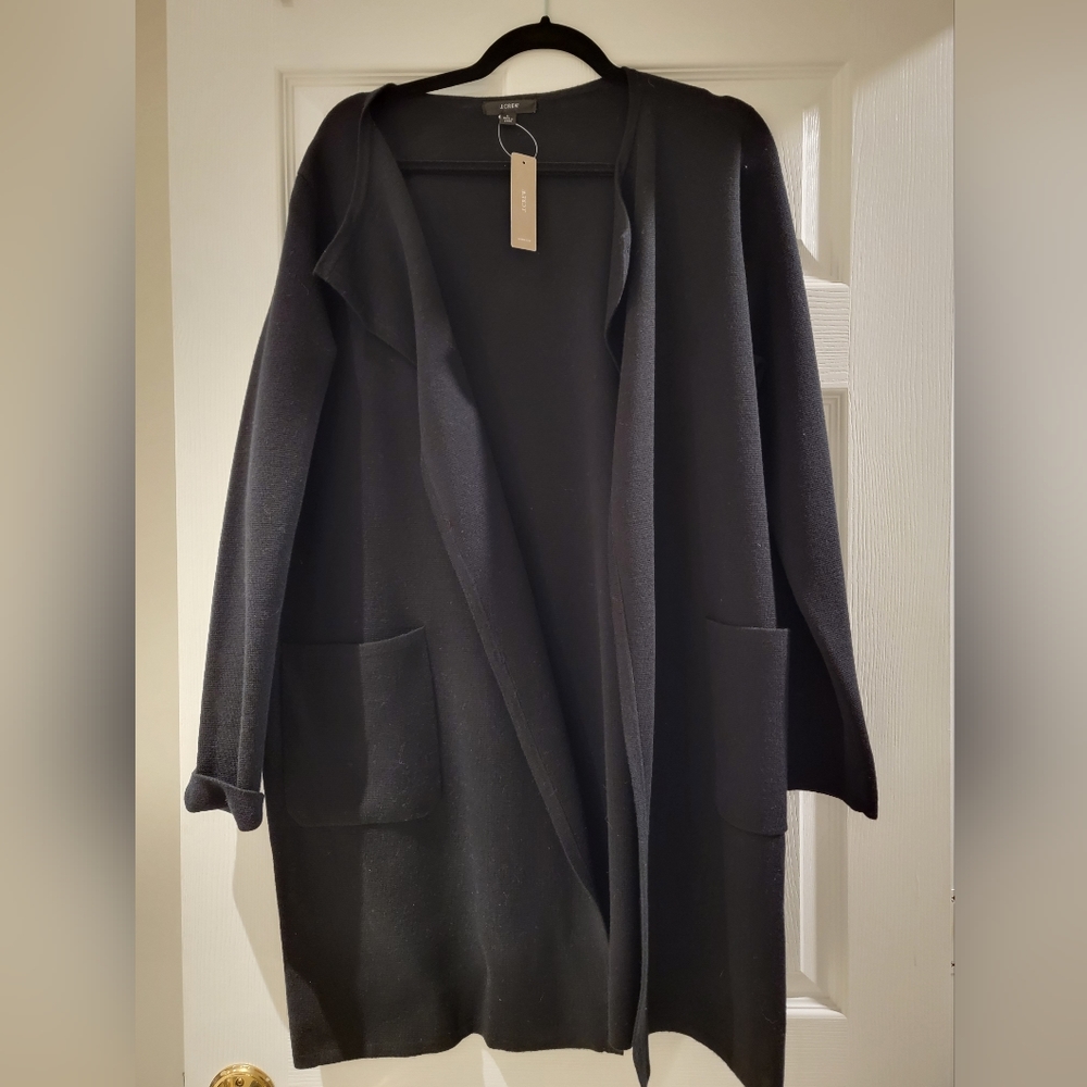 J.Crew sweater coat